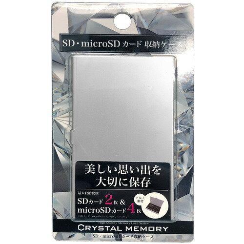 CRYSTAL MEMORY CMCC001SL SDEmicroSD[P[X Vo[