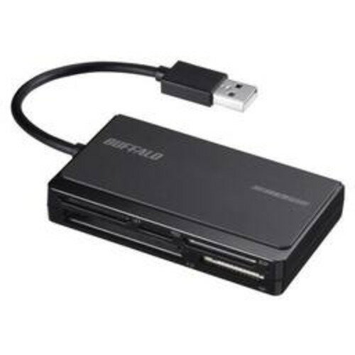 BUFFALO BSCR500U2BK カードリーダー ブラック