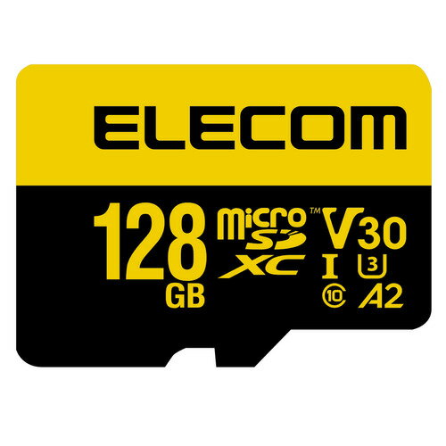 エレコム MF-HMS128GU13V3 高耐久 U3,V30 microSDXC メモリカード 128GB エレコム MF-HMS128GU13V3 高耐久 U3,V30 microSDXC メモリカード 128GB