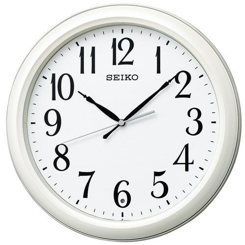 セイコークロック KX234W 電波掛時計 SEIKO 白パール塗装 セイコークロック KX234W 電波掛時計 SEIKO 白パール塗装