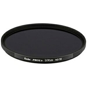 ケンコー 82mm PRO1D ロータスNDフィルター ND16撥水・撥油機能を備えながらも忠実な色再現性を実現したNDフィルターです。●耐久性に優れた撥水・撥油コーティングガラスのコーティング最終層に耐久性の高い撥水・撥油コーティングを成膜。水や油を強力に弾き、指紋などの汚れが付着しても簡単に拭き取ることができます。水辺での撮影や雨天時でもストレスなく撮影でき、日頃のメンテナンスを楽にします。●最高峰のコーティング技術で忠実な色再現撥水・撥油機能を持ちながらも、トップレベルの安定した色再現性で減光を可能とする新開発「PRO1D ND CoatII」を採用。真空蒸着技術により極めて高いニュートラル性を実現。静止画、動画問わず使用でき、カメラの感度特性をほとんど崩すことなく減光させる、高品位コーティング処理。●硬質アルマイト処理一般的なフィルターの場合、金枠の表面処理にアルマイト処理を施すのに対し、PRO1D Lotusシリーズには硬質アルマイト処理を採用。通常のアルマイトよりも厚い酸化被膜層を形成し、表面硬度、耐摩耗性、耐久性の向上を実現しました。●耐腐食処理フィルターガラス押さえバネに耐腐食処理を施しサビを防止。バネの部分まで水が入り込んでも安心です。フィルターガラス押さえバネに耐腐食処理を施しサビを防止。バネの部分まで水が入り込んでも安心です。●滑らかな着脱を実現するドライルーブ処理＊レンズ取付ネジに潤滑加工（ドライルーブ処理）を施すことで、レンズへの着脱を滑らかにし、レンズへの噛み込みを軽減させます。＊交換レンズの絞り羽根の表面処理に採用されている潤滑加工●着脱しやすいローレット加工枠の先端に面取り加工、側面に平目ローレット加工を採用。滑りにくく、フィルターの着脱や重ね付けを快適にします。●高透過率光学ガラス透明度の高いガラスを使用。高純度の原料を溶解してつくられており、可視域から赤外域に至る広い波長域で高い透過率を持っています。●ナノレベルの加工精度ガラス表面は高精度な光学研磨により、平行平面を維持しています。●NDコートにも低反射仕様ND4、ND8、ND16の反射率は5％未満。●ガラス外周墨塗り加工●超広角レンズにも対応する薄枠設計●レンズキャップ取付可能●紫外線吸収フィルターケース●日本製