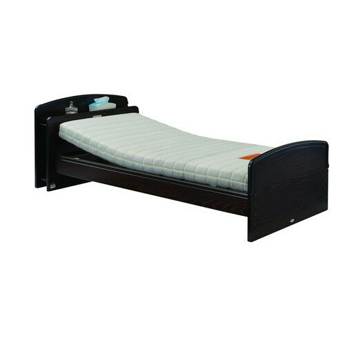 電動ベッド P201-1KEB-CS ダークブラウン シングル