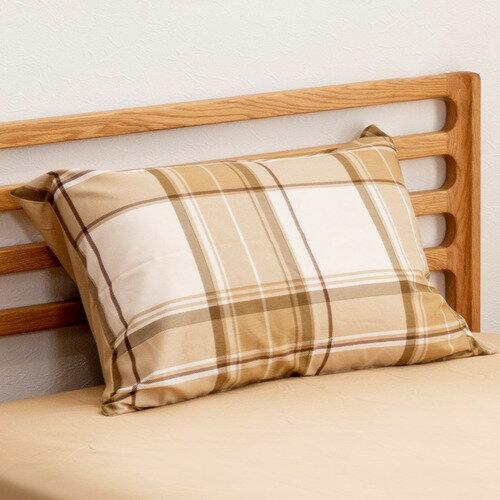 ヤマダオリジナル 綿100％枕カバー チェック