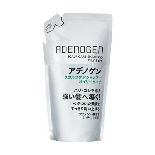 資生堂（SHISEIDO） アデノゲン (ADENOGEN) スカルプケアシャンプー (オイリータイプ) (つめかえ用) (310mL)