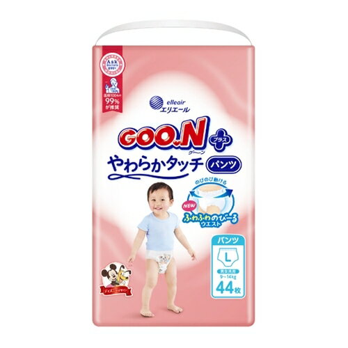 大王製紙 グーンプラス やわらかタッチ パンツ Lサイズ 44枚