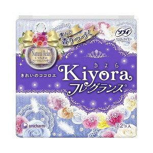 楽天KIMURAYA NET TASTEユニ・チャーム ソフィ Kiyora フレグランス ナチュラルリラックス 72枚入