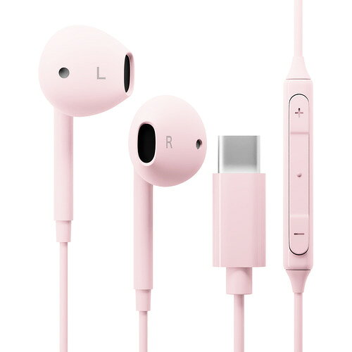 楽天KIMURAYA NET TASTEPGA PG-SEIE2PK4 USB Type-C ステレオイヤホン Premium Style ピンクPGSEIE2PK4