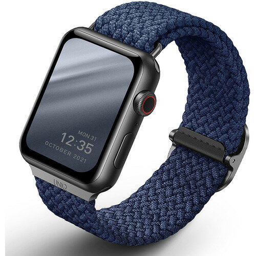 KENZAN UNIQ-44MM-ASPOBLU Apple Watch 42/44/45MM用編み込みバンド ASPEN OXFORD BLUE UNIQ44MMASPOBLU KENZAN UNIQ-44MM-ASPOBLU Apple Watch 42/44/45MM用編み込みバンド ASPEN OXFORD BLUE UNIQ44MMASPOBLU