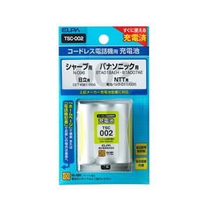ELPA TSC-002 電話子機用充電池 ELPA TSC-002 電話子機用充電池