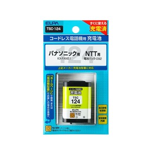 ELPA TSC-124 電話子機用充電池