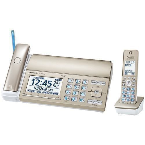 パナソニック KX-PD750DL-N デジタルコードレスファクス(子機1台付き) シャンパンゴールド パナソニック KX-PD750DL-N デジタルコードレスファクス(子機1台付き) シャンパンゴールド