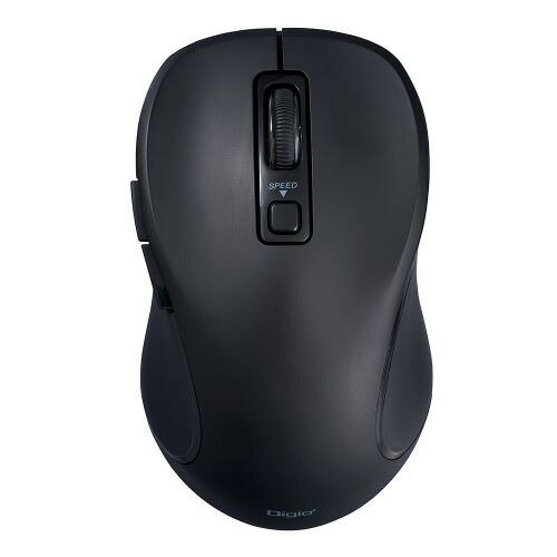 ナカバヤシ MUS-BKF215BK Bluetooth静音5ボタンBlueLEDマウス ブラック