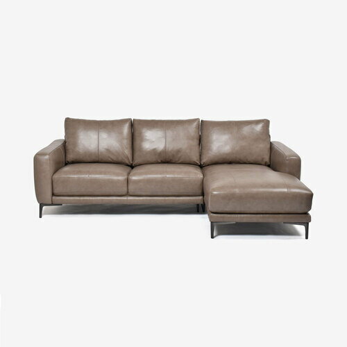 大塚家具 IDC OTSUKA カウチソファ 向かって右カウチ「L/S 68(エルエス68)」革ストーングレー色 #FP/S-620E 大塚家具 IDC OTSUKA カウチソファ 向かって右カウチ「L/S 68(エルエス68)」革ストーングレー色 #FP/S-620E