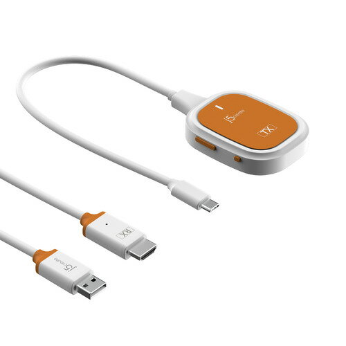 j5create JVAW61 ScreenCast USB-C Wireless Display ホワイト