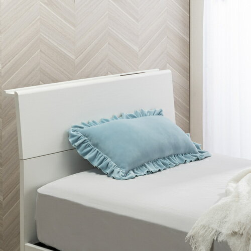 モリシタ株式会社 フリル付もちもちまくらBL