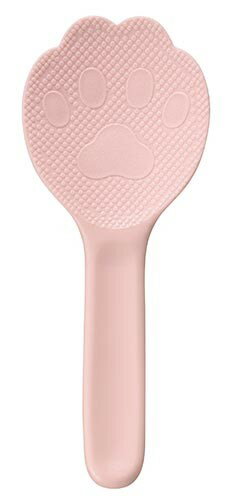 かわいい ネコしゃもじ ピンク アニマル 19cm