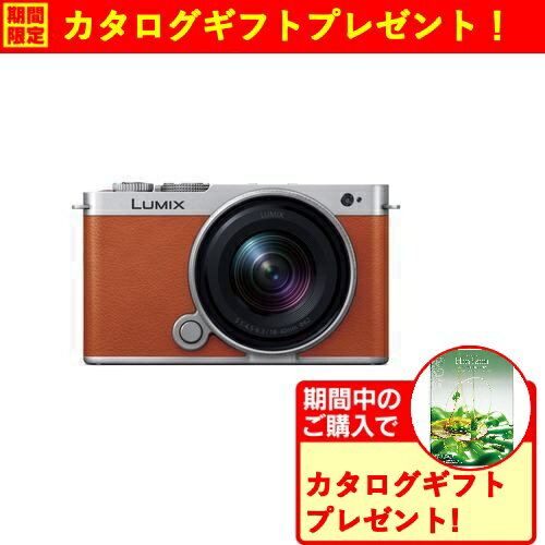 【期間限定ギフトプレゼント】パナソニック DC-S9N-D S9 広角ズームレンズキット ミラーレス一眼カメラ LUMIX キャメルオレンジ