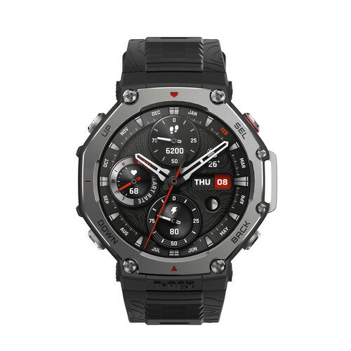 Amazfit T-Rex 3 48mm スマートウォッチ オニキス(黒) Amazfit T-Rex 3 48mm スマートウォッチ オニキス(黒)
