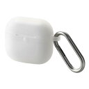 エレコム AVA-AP06SCCR AirPods (第4世代)用 シリコンケース MagSafe 充電対応 クリア