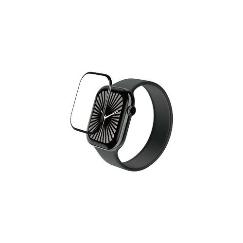 エレコム AW-24BFLGARR Apple Watch Series 10 42mm 対応 フルカバーガラスフィルム スーパーAR 高透明 指紋防止 治具付 ブラック エレコム AW-24BFLGARR Apple Watch Series 10 42mm 対応 フルカバーガラスフィルム スーパーAR 高透明 指紋防止 治具付 ブラック
