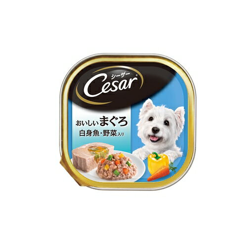 マースジャパンリミテッド CE71N シーザー おいしいまぐろ 白身魚・野菜入り 100g