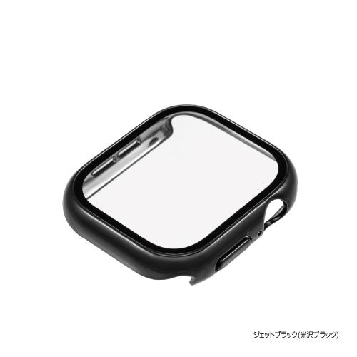 ナカバヤシ SMWC-AW461BK Apple Watch Series10用 高硬度9Hガラス+ケース 46mm ジェットブラック ナカバヤシ SMWC-AW461BK Apple Watch Series10用 高硬度9Hガラス+ケース 46mm ジェットブラック