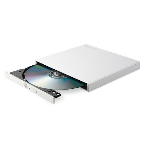 ロジテック LDR-PXA8CU2VWH 外付け DVDドライブ CD DVD 対応 USB 2.0 Type-Cケーブル付属 M-DISC対応 Windows Mac対応 ホワイト ロジテック LDR-PXA8CU2VWH 外付け DVDドライブ CD DVD 対応 USB 2.0 Type-Cケーブル付属 M-DISC対応 Windows Mac対応 ホワイト