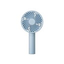 コイズミ KPF-0951/A ハンディファン USB type-C充電式 スカイブルー(2)