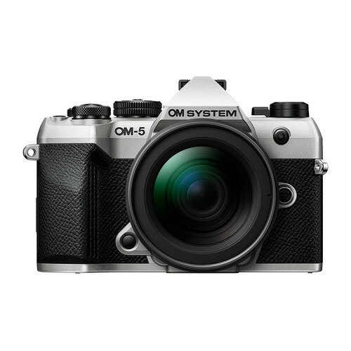 OMデジタルソリューションズ OM-5 Mark II 12-45mm F4.0 PRO レンズキット ミラーレス一眼カメラ IP53防水防塵対応 シルバー