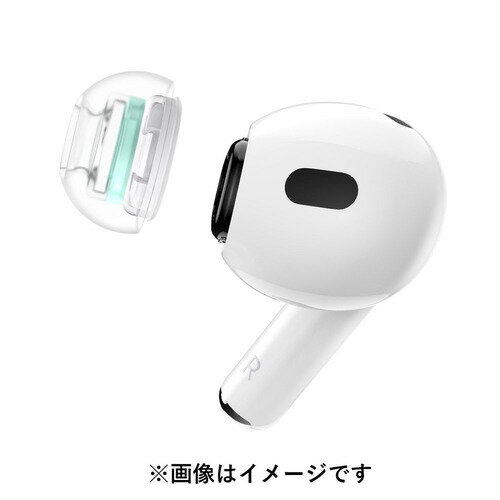 SpinFit SUPERFINEML イヤーチップ AirPods Pro第1／第2世代専用 1ペア MLサイズ