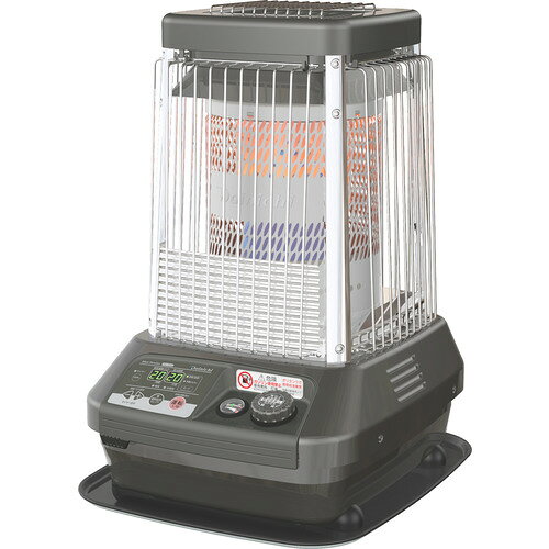 ダイニチ FM-19N3 石油ファンヒーター 木造47畳 コンクリート65畳 19.0Lタンク メタリックグレー発売日：2025年8月28日●広い空間に最適な大型石油ファンヒーター●天板が熱くなる自然対流タイプ●80秒着火でお部屋全体をすばやく暖めます●3mロング電源コード&nbsp;【仕様】暖房のめやす：木造47畳　コンクリート65畳タンク容量：19.0L暖房出力：18.50〜5.60KW着火時間：80秒本体サイズ（高さ×幅×奥行）：724×507×581mm本体質量(kg)：18.4