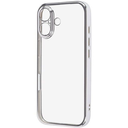 Rakuten - レイ・アウト iPhone17 ソフトケース 精密設計 フレームメッキ ／ シルバー RT-P52PFC2／SVM
