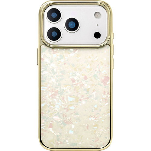 ティーガイア Glass Shell Case (gold) for iPhone17 Pro UNI-25MP-GSGD
