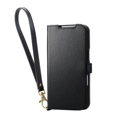 ���쥳�� PM-A25CPLFY4BK iPhone 17 Pro ������ �쥶�� ���С� ��Ģ�� �ޥ��ͥå� �ե�å� �ϥ�ɥ��ȥ�å��� �֥�å�