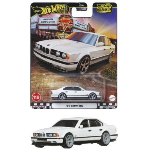 マテル ホットウィール ブールバード ’91 BMW M5 【JBL24−9866】 ミニカー