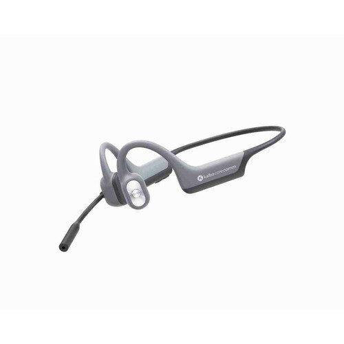 KAIBO AUDIO KCORECBG Kaibo Corecomm 骨伝導ヘッドフォン ワイヤレス IP55防水 Bluetooth対応 ブラック／グレー
