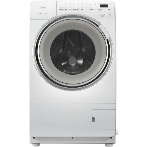 【3年保証つき】ヤマダオリジナル ドラム式洗濯乾燥機 洗濯9.0kg 乾燥4.5kg 幅59.6cm 自動お掃除 温水..