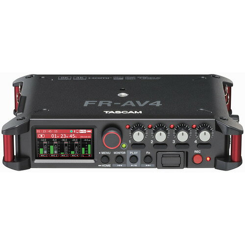 TEAC FR-AV4 ポータブルフィールドレコーダー TASCAM 32ビットフロート録音対応 オーディオミキサー内蔵 ブラック kimuraya-10387608 KIMURAYA NET TASTE サンプル画像3