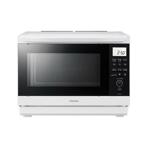 東芝 ER-D70C(W) オーブンレンジ 石窯ドーム ハイアングル赤外線センサー ヘルシーフラット角皿 26L ホワイト発売日：2026年8月3日●ハイアングル赤外線センサーであたため上手庫内上面に赤外線センサーを配置。食材の表面をしっかり検知できるので上手においしくあたためられます。●ワイド＆フラット26Lとバックライト液晶で使いやすい間口39.7cmのひろびろワイド庫内でお弁当や大皿料理などもスムーズに出し入れできます。文字が発光する「バックライト液晶」を搭載。●丸いフラットな天井、「庫内よごれプロテクト」でお手入れかんたんよごれがつきにくく、サッとふき取れる「庫内よごれプロテクト（撥水・撥油コーティング）」。※扉部、底面を除くフラットな丸い天井・四隅も丸い庫内で、ヒーターの露出もなく、サッとふけます。結露した水滴や食品カスなどが落ちても、外せて丸洗いできる「ワイド水受け」。●高火力でおいしく焼き上げる「250度オーブン」石窯ドームの高火力で一気に加熱。食材のうまみや水分を逃さずギュッと閉じ込めます。●石窯おまかせ焼きお好みの味を付けてならべるだけ。手軽においしく本格調理。●ヘルシーな仕上がりと、使い勝手がうれしい「ヘルシーフラット角皿」溝の付いた角皿が、余分な脂を流してヘルシーに調理。食品を置く位置をフラットな形状にすることで、容器が傾かず便利です。●庫内乾燥コースレンジ調理後の庫内の結露、スチーム調理後のべたつきの軽減に。&nbsp;【仕様】外形寸法（幅×奥行×高さ）：480×390×350（mm）※ハンドル含まず本体質量：17kg庫内形状：フラット庫内有効寸法（幅×奥行×高さ）：約384×約323×約215（mm）センサー種類：ハイアングル赤外線センサー／温度センサー過熱水蒸気：無グリル：有（大火力石窯ドームグリル）庫内コーティング：庫内よごれプロテクト　※扉部、底面を除く電源周波数：ヘルツフリーレンジ出力（最大）：1000Wレンジ出力（手動）：1000W(最大3分）/600・500W連続/200W相当/100W相当　年間消費電力量：70.4kWh/年年間消費電力量（待機時）：0kWh/年省エネ機能：オートパワーオフ解凍機能：全解凍＋半解凍／解凍・さしみ液晶表示バックライト：有設置条件：背面ピッタリ設置、左3cm以上、右3cm以上、上方10cm以上開けて下さい　※熱に弱い壁・家電製品・家具・コンセントがある場合は記載寸法以上にすき間をあけて置いてください。また、コンセントが排気口の近くにあったり、よごれが気になるときも、排気が直接当たらないように記載寸法以上にすき間をあけて置いてください。後方がガラスの場合、温度差で割れる恐れがあるので、20cm以上あけてください。付属品：ヘルシーフラット角皿（鉄板ホーロー・溝付き）1枚／取扱説明書兼料理集