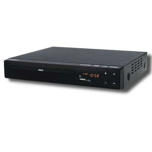 アズマ DVP2412 HDMI端子付DVDプレーヤー 多様なディスクに対応 USB端子搭載 かんたんリモコン付 ブラック発売日：2018年8月中旬●HDMI端子付HDMI出力端子付●多様なディスクに対応再生可能ディスク：DVD・DVD‐R・DVD-RW・CD・CD-R・CD-RW●USB端子付USB2.0対応　USBメモリ：最大16GB●かんたんリモコン付き●多様な対応フォーマットDVD‐VIDEO・DVD‐VR・CD-DA・MP3・WMA・JPEG・AVI