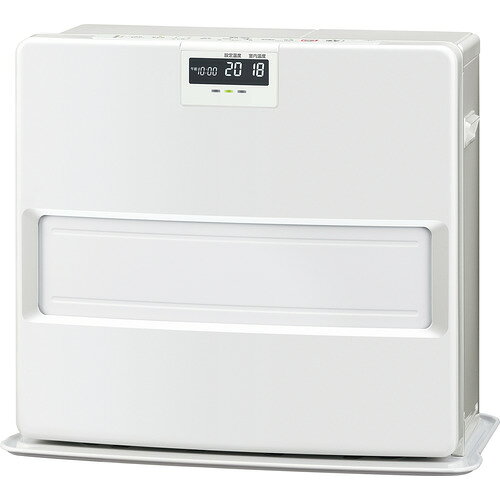 CORONA FH-VX7326BY(W) 石油ファンヒーター 火力セレクト機能 W消臭 足元温風 19畳まで タンク容量7.2L パールホワイト発売日：2026年10月1日●消臭シャッターでニオイを閉じ込め消火時のニオイ低減●強・中・弱から火力が選べる火力セレクト機能搭載●秒速タイマー機能搭載●W消臭、足元温風で快適。エコモードも搭載！「暖房のコロナ」のハイスペックファンヒータープレミアム消臭「極（きわみ）プラス」で消火時のニオイ大幅カット。消火時、出来るだけ火力を下げ最適制御を行うことで、臭気の低減に効果を発揮します。わずかに残った未燃焼ガスをにおいとり触媒（セラミック・酸化鉄触媒）により大幅に浄化。●快適性能充実の高性能ファンヒーター効率よく暖房ができる大能力ファンヒーター&nbsp;【仕様】暖房出力（kW）：7.25〜1.19暖房のめやす：19畳（28.0m2）まで外形寸法〈置台を含む〉高×幅×奥行（mm）：486×560×334 質量（kg）：14.5点火時消費電力50／60Hz（W）：650／650燃焼時（強〜弱）消費電力50／60Hz（W）：29／29〜11／12待機時消費電力50／60Hz（W）：0.6運転音（dB）（強／弱）：43／28タンク容量 （L）：7.2燃焼継続時間（約・h）（強〜弱）：10.2〜62.1燃料消費量［kW（L／h）］：7.25〜1.19（0.705〜0.116）