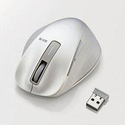 【納期約7〜10日】ELECOM エレコム EX-G ワイヤレスBlueLEDマウス Sサイズ ホワイト M-XGS10DBWH MXGS10DBWH