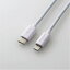 Ǽ1ʾۡڤ1ޤǡELECOM 쥳 MPA-CL05WH USB-C to Lightning֥ʥɡ0.5m MPACL05WH