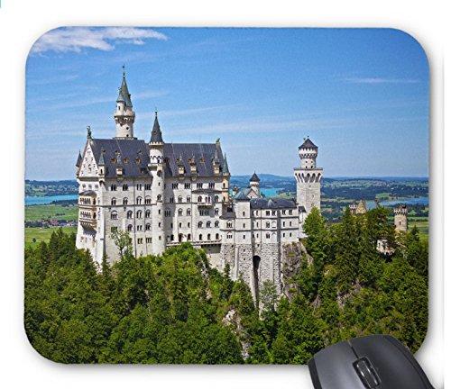 ノイシュヴァンシュタイン城のマウスパッド:フォトパッド(世界の城シリーズ) (A)