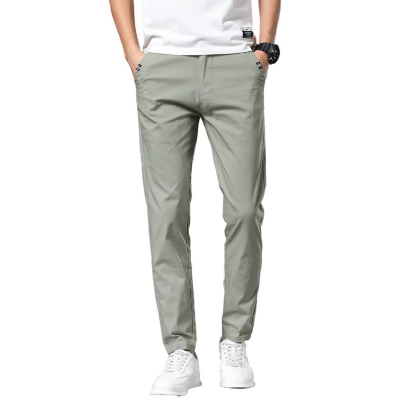 [Afylln] 極楽 ストレッチ パンツ ゴルフパンツ メンズ チノパン 超伸縮 スキニーパンツ ズボン スリム..