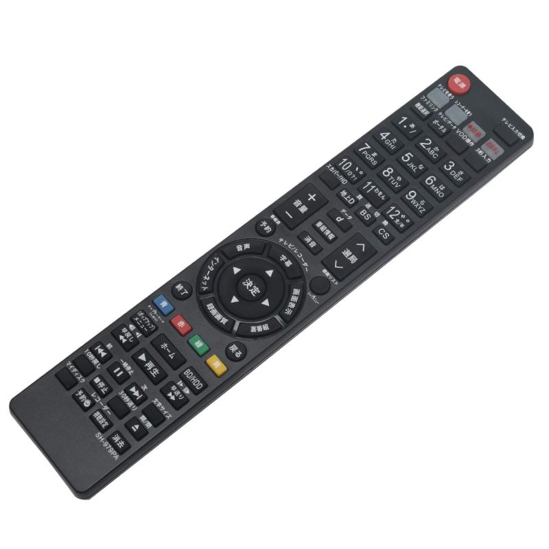 ブルーレイディスクレコーダー用リモコン GA979PA GB185PA GB079PA GB160PA GB066PA GB131PA GB113PA fit for シャープ BD-S550 BD-W550 BD-W1500 BD-T1500 BD-T