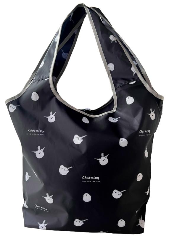 [Noah État de pleine satisfaction] エコバッグ 保冷 保温 折り畳み ファスナー付き 買い物バッグ コ..