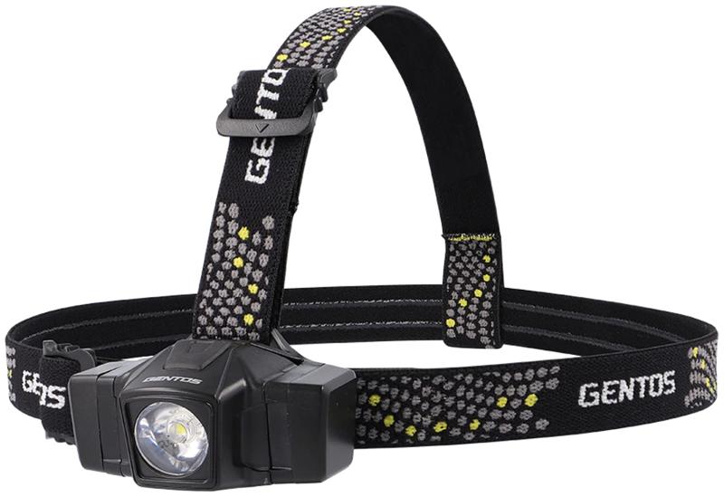 GENTOS(ジェントス) LED ヘッドライト USB 充電式/単3電池 【明るさ90~600ルーメン/実用点灯4~7.5時間】 GDシリーズ GD-101H/GD-102D/GD-180H 登山 釣り