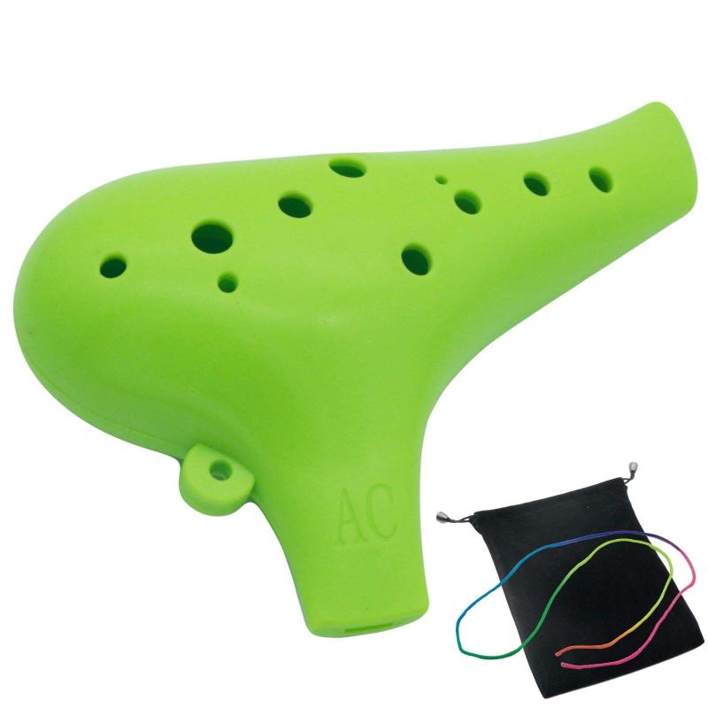 オカリナ 楽器 12穴 アルトプラスチック C調 AC Ocarina 吹奏管 樹脂