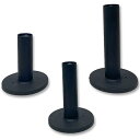 ゴム製ゴルフティー3個セット 55mm 65mm 80mm 黒 ティー ゴルフ用品 練習用 耐久性 ショート ロング ドライビングレンジ 安定 屋内 屋外 AM...